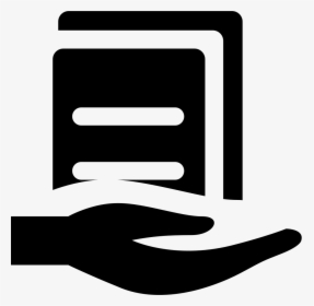System Sharing Document Svg - Document In Hand Icon Png, Transparent Png, Free Download