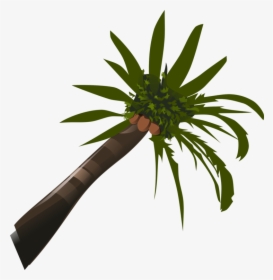 Plant,flower,leaf - Palm Tree Clip Art, HD Png Download, Free Download