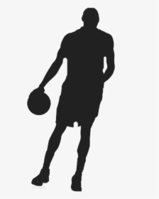 Basket Ball Vector Png - Silhouette, Transparent Png, Free Download