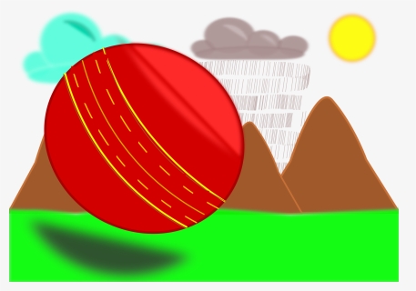 Circle,line,computer Icons - Cricket Ball, HD Png Download, Free Download