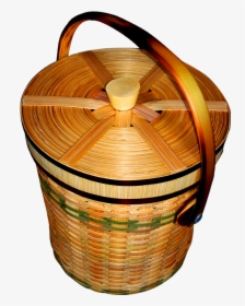 Exclusionary Light Brown Bamboo Tiffin Box - Storage Basket, HD Png Download, Free Download