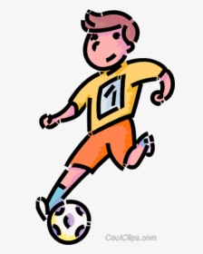 Soccer Boy Playing Futbol Clipart Football Clip Art, HD Png Download, Free Download