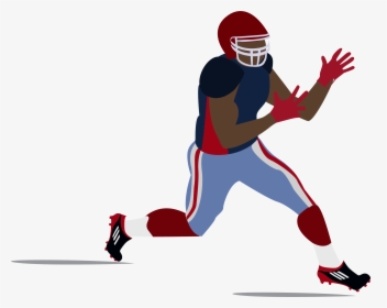 Quarterback Clipart Free Download - American Football Cartoon Football Player Png, Transparent Png, Free Download