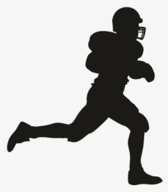 Football Player Silhouette Clip Art - American Football Player Silhouette, HD Png Download, Free Download