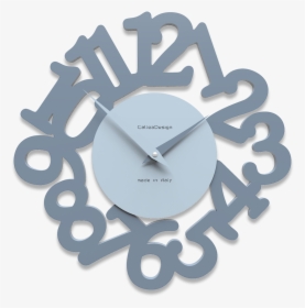 Picture Of Callea Design Modern Wall Clock Mat Mid - Red Kitchen Clock Transparent, HD Png Download, Free Download