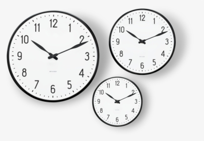 Arne Jacobsen Station Wall Clock, HD Png Download, Free Download