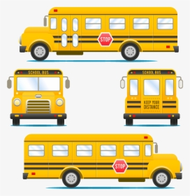 Bus Png Cartoon - Autobús Escolar Animado, Transparent Png, Free Download