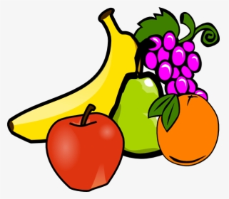 Fruit Bowl Clipart - Fruit And Veg Clipart, HD Png Download, Free Download
