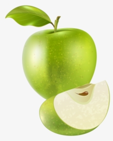 Crisp Apple Green Fruit Clipart Png Image Free Download - Granny Smith, Transparent Png, Free Download