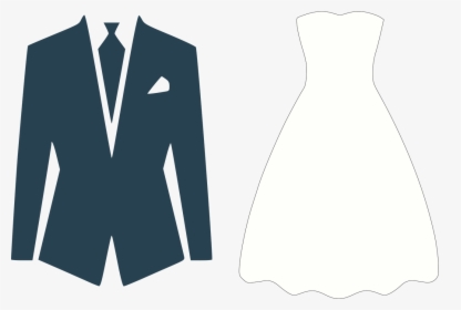 Jacket And Dress Svg Cut File - Suit Icon Png, Transparent Png, Free Download