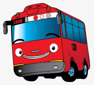 Tayo Bus Vehicle Mode Motor Of Transport Clipart - Bus Tayo Png, Transparent Png, Free Download