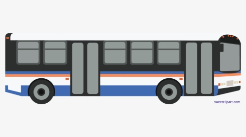 Bus Public Transit Clipart - City Bus Clipart, HD Png Download, Free Download