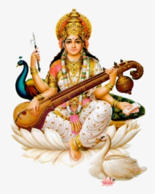 Saraswathi Goddess, HD Png Download, Free Download
