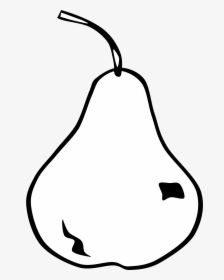 Fruits Clipart Black And White - Black And White Fruit Clip Art, HD Png Download, Free Download