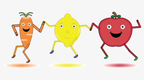 Dancing Fruits - Cartoon, HD Png Download, Free Download