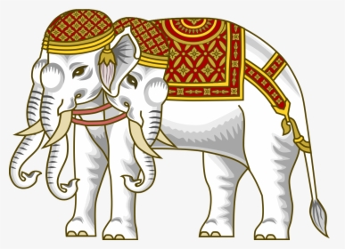 The Airavata , Vehicle Of The Hindu God Indra, Depicted - Airavat Elephant, HD Png Download, Free Download