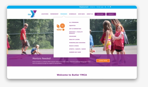 Ymca Website Designs Siteplan - Online Advertising, HD Png Download, Free Download