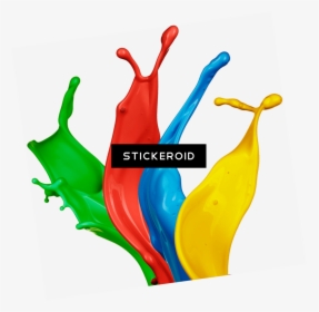 Paint Splatter Large Footer - Logo Design Ideas For Graphic Designers Png, Transparent Png, Free Download