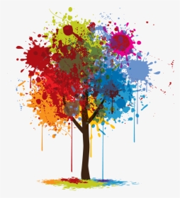 Graphic Design Art Tree, HD Png Download, Free Download