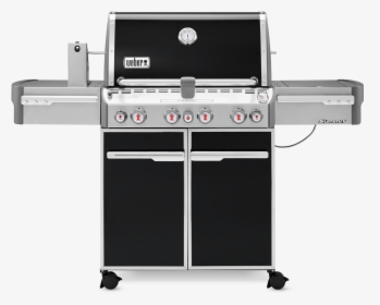 Bbq Grill Png Black And White - Weber Grill Summit Model, Transparent Png, Free Download