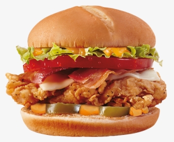 Chicken Crispy Burger Png, Transparent Png, Free Download