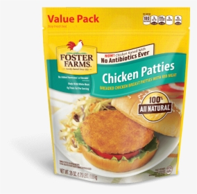 Chicken Patties - Foster Farms Chicken Nuggets, HD Png Download, Free Download