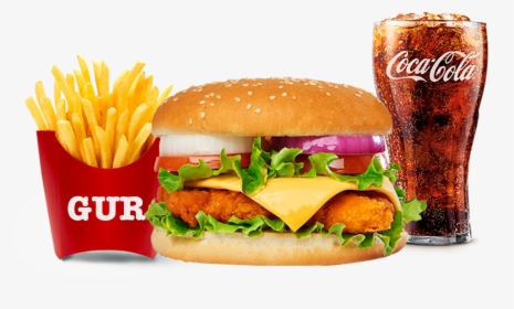 Burger King With Cola, HD Png Download, Free Download