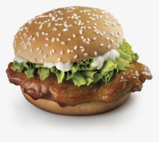 Samurai Chicken Burger - Samurai Burger Mcdonalds Singapore, HD Png Download, Free Download