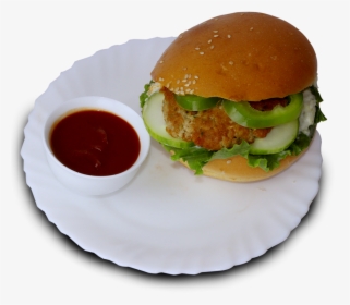 Shami Burger - Chicken Shami Burger Png, Transparent Png, Free Download