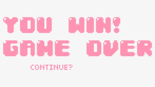 Game Over You Win, HD Png Download, Free Download