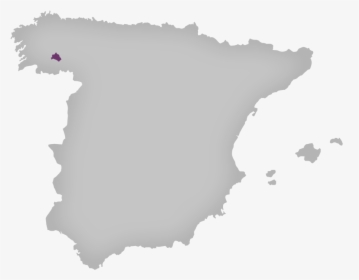 Spain Map Black And White, HD Png Download, Free Download