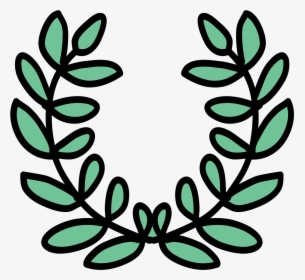 Laurel Wreath Icon - Hand Drawn Transparent Background, HD Png Download, Free Download