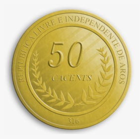 50 Cacents Coroa - Coin, HD Png Download, Free Download