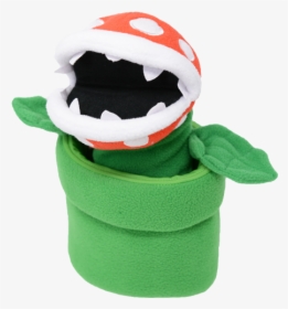 Green,toy,fictional Toy,puppet,action Figure,costume - Piranha Plant Puppet Nintendo, HD Png Download, Free Download
