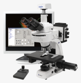 Mt6300clm Motorized Fluorescence Microscope - Флуоресцентный Микроскоп Цена, HD Png Download, Free Download