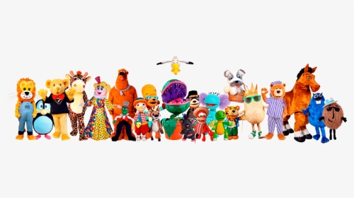 Puppet Group Shot - Plush, HD Png Download, Free Download