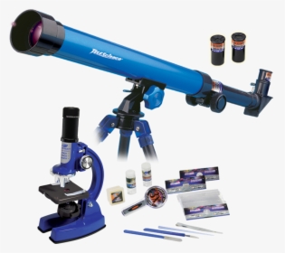 Deluxe Set Microscope And Telescope, HD Png Download, Free Download