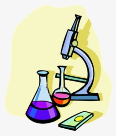 Science Clipart Microscope - Science Microscope Clipart, HD Png Download - kindpng