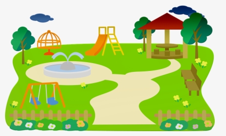 Park, Play, Slide, Children, Playground, People, Fun - Crianças No Parque Png, Transparent Png, Free Download