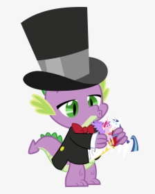 Spike Rarity Wedding Cake Topper Clip Art - Spike With Ring My Little Pony, HD Png Download, Free Download