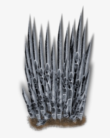 Silver Spikes Png, Transparent Png, Free Download