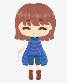 Frisk Undertale Png Graphic Royalty Free Stock - Frisk Undertale Long Sleeves, Transparent Png, Free Download
