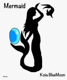 Drawing Mermaid Clip Art - Drawing, HD Png Download, Free Download