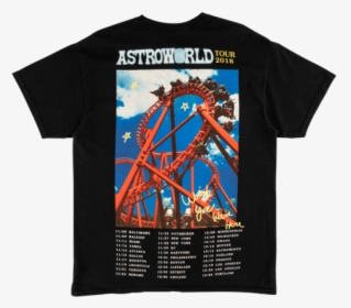 Travis Scott Roller Coaster Shirt, HD Png Download, Free Download