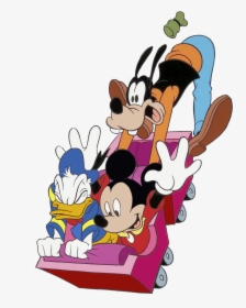 Collection Of Free Coster Rolloer Download On - Mickey On A Rollercoaster, HD Png Download, Free Download