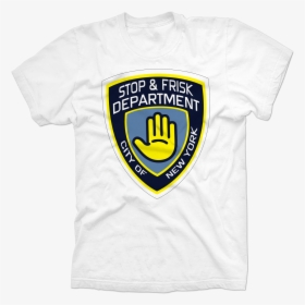 Stop And Frisk Tee - Nypd, HD Png Download, Free Download