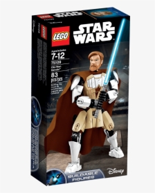 Obi-wan Kenobi - Lego Star Wars Buildable Figures Obiwan, HD Png Download, Free Download