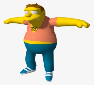 Download Zip Archive - Simpsons Hit And Run Model, HD Png Download, Free Download
