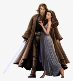 Transparent Anakin Skywalker Png - Luke Skywalker Padmé Amidala, Png Download, Free Download