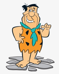 Barney Transparent Fred Flintstone Jpg Free Stock - Fred Flintstone Transparent Background, HD Png Download, Free Download